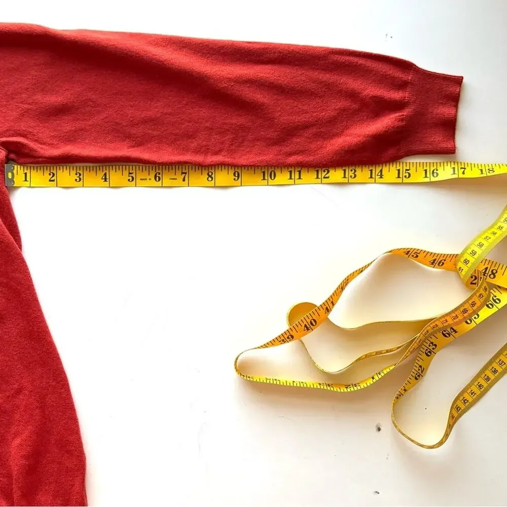 Love Ellie Sweater, Criss Cross Straps, V Neck, Long Sleeves, Size S, NWOT